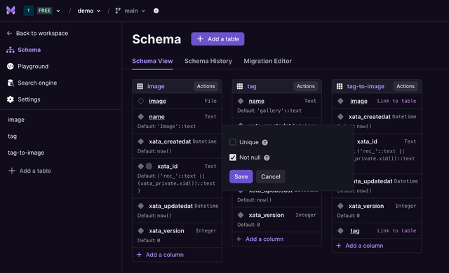 Powering up schema migrations in Xata with pgroll | pgroll